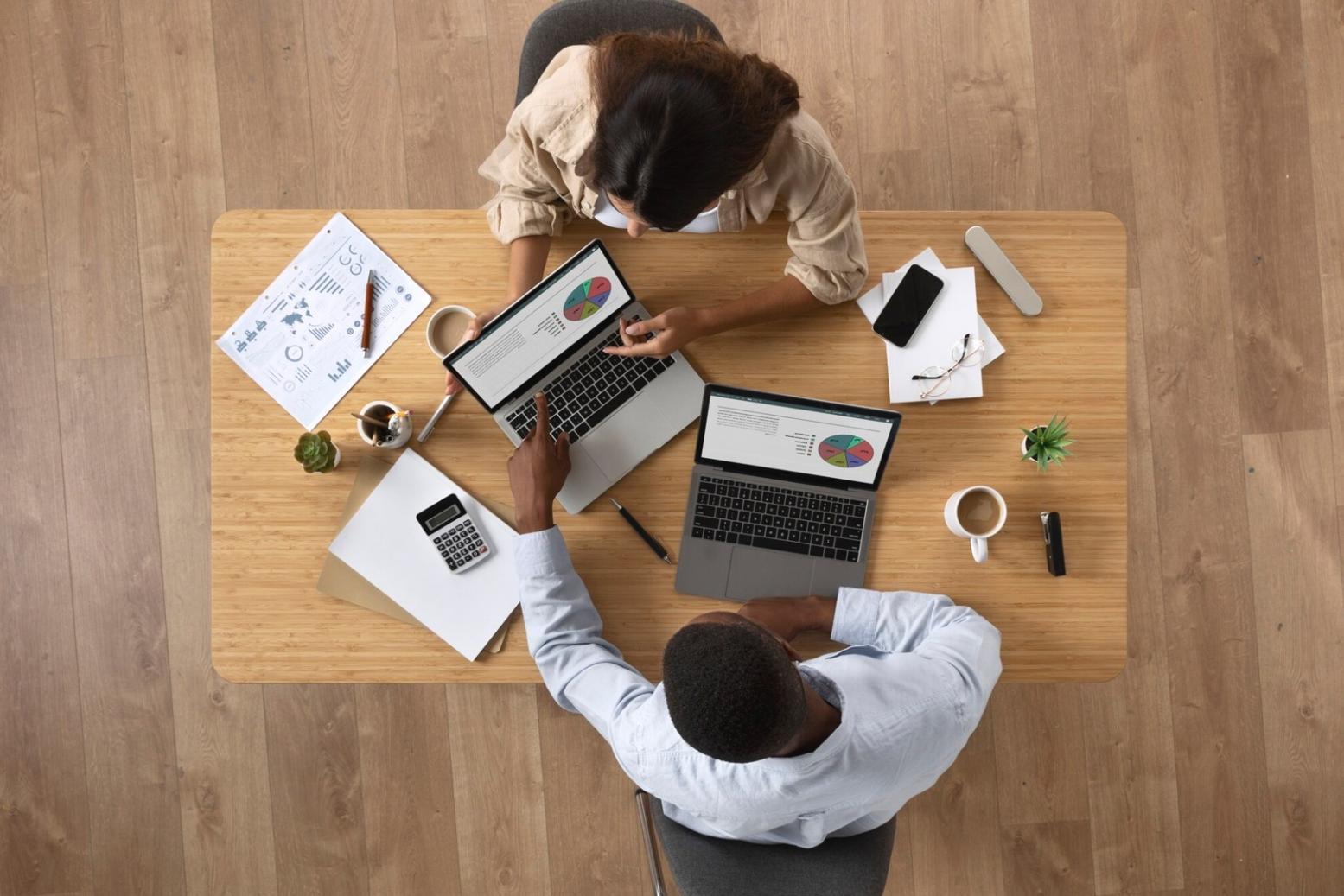 Strukturierte Präsentation von Finanzstrategien